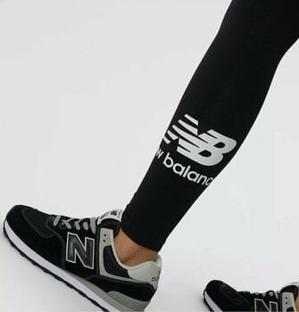 Fitness Trousers New Balance Womens Essentials Stacked Legging Black XS Fitness Trousers - 4