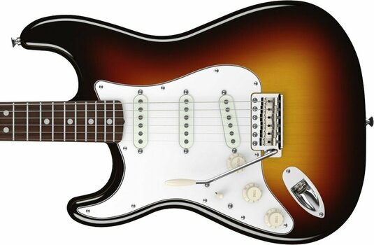 Elektrisk guitar til venstrehåndede Fender American Vintage '65 Stratocaster LeftHanded, Round-Lam Fingerboard, 3-Color Sunburst - 4