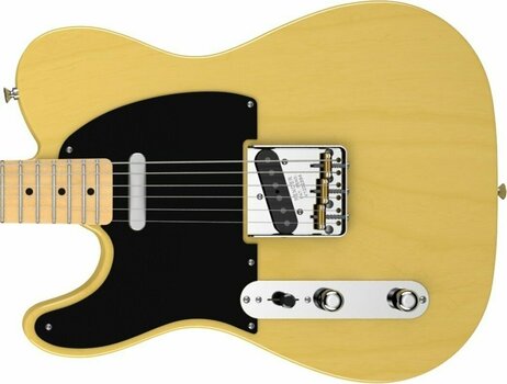 Elektrische gitaar voor linkshandige speler Fender American Vintage '52 Telecaster LeftHanded, Maple Fingerboard, Butterscotch Blonde - 3