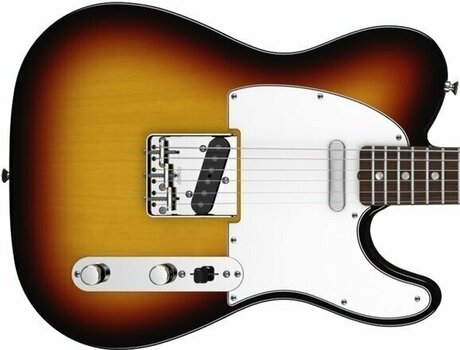 Elektrisk gitarr Fender American Vintage '64 Telecaster, Round-Lam Rosewood Fingerboard, 3-Color Sunburst - 3