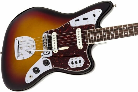 Elektrische gitaar Fender American Vintage '65 Jaguar, Round-Lam Rosewood Fingerboard, 3-Color Sunburst - 4