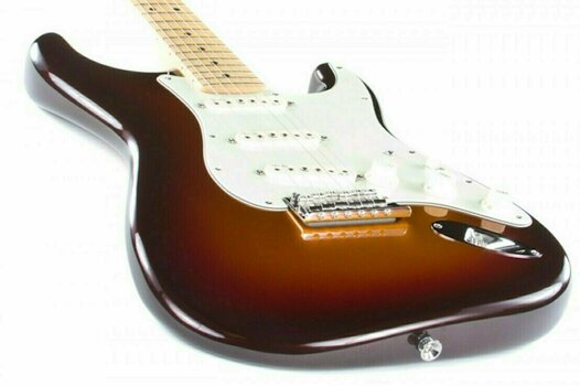 Guitare électrique Fender American Deluxe Stratocaster Plus, Maple Fingerboard, Mystic 3-Color Sunburst - 2