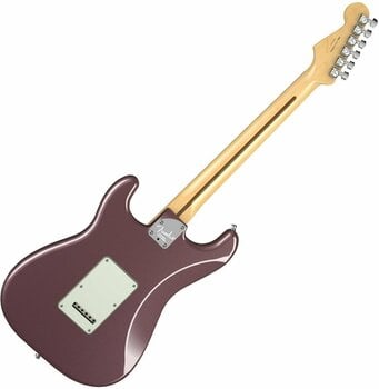 Electric guitar Fender American Deluxe Stratocaster Maple Fingerboard, Burgundy Mist Metallic - 3
