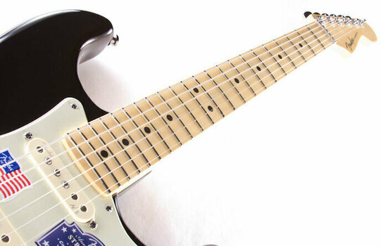 Elektrische gitaar Fender American Deluxe Stratocaster HSS, Maple Fingerboard, Black - 3
