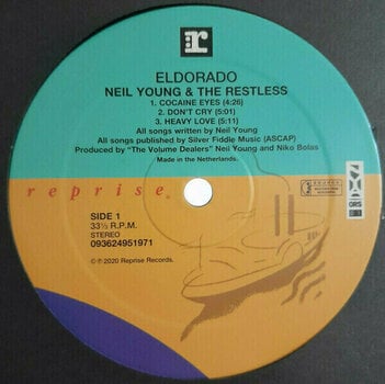 Vinylplade Neil Young & The Restless - Eldorado (LP) - 2