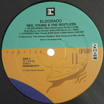 Vinylplade Neil Young & The Restless - Eldorado (LP) - 3