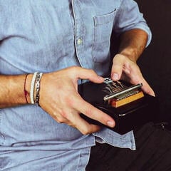 Kalimba Meinl KA9WW-BK Black Kalimba - 5