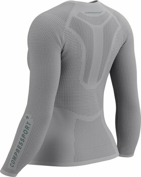 Thermal Underwear Compressport On/Off Base Layer LS Top W Grey S Thermal Underwear - 8