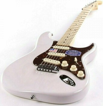 Electric guitar Fender American Deluxe Stratocaster Ash, Maple Fingerboard, White Blonde - 3