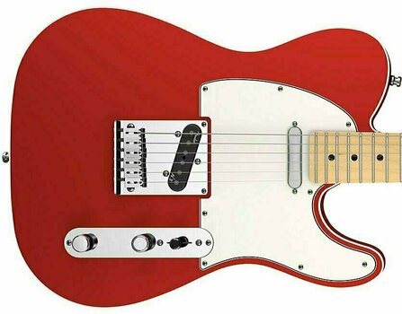 Chitară electrică Fender American Deluxe Telecaster Maple Fingerboard, Candy Apple Red - 4