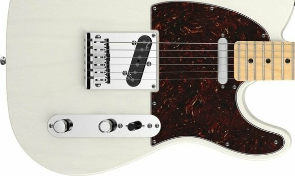 E-Gitarre Fender American Deluxe Telecaster Ash, Maple Fingerboard, White Blonde - 3