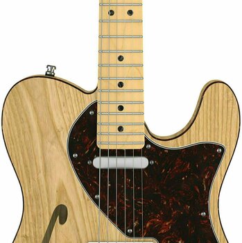 Electric guitar Fender American Deluxe Telecaster Thinline, Maple Fingerboard, Natural - 3