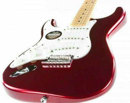 Električna kitara za levičarje Fender American Standard Stratocaster, Left Handed, Maple Fingerboard, Mystic Red - 3