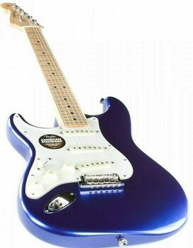 Elektrisk guitar til venstrehåndede Fender American Standard Stratocaster, Left Handed, Maple Fingerboard, Mystic Blue - 4