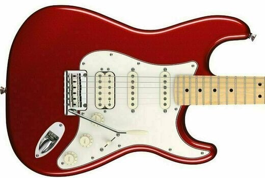 Guitarra elétrica Fender American Standard Stratocaster HSS, Maple Fingerboard, Mystic Red - 3