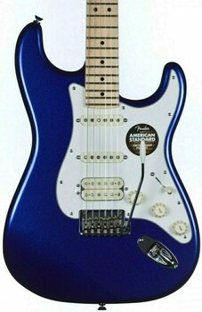 Electric guitar Fender American Standard Stratocaster HSS, Maple Fingerboard, Mystic Blue - 5