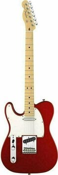Left-Handed Electric Guiar Fender American Standard Telecaster, Left Handed, Maple Fingerboard, Mystic Red - 3