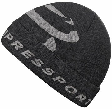 Juoksulippis Compressport Casual Beanie Asphalte Black Pipo - 2