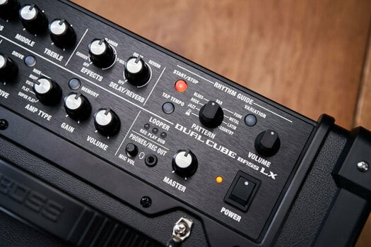 Amplificador combo pequeno para baixo Boss Dual Cube Bass LX - 13