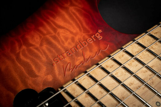 Headless gitaar Strandberg Boden Original NX 6 Autumn Red - 10