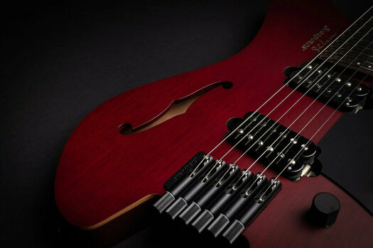 Headless Gitarre Strandberg Sälen Jazz NX Burgundy Headless Gitarre - 11