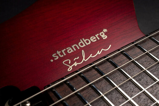 Headless Gitarre Strandberg Sälen Jazz NX Burgundy Headless Gitarre - 10