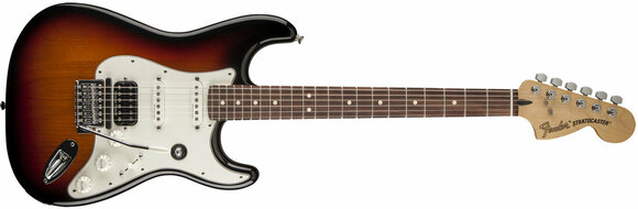 Guitare électrique Fender Fishman Triple Play Deluxe Stratocaster HSS, Rosewood Fingerboard, 3-Color Sunburst - 4