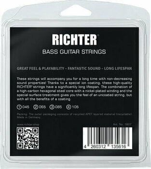 Bassguitar strings Richter Ion Coated Electric Bass 4 Strings - 045-105 - 2