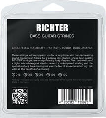 Bass guitar strings Richter Ion Coated Electric Bass 5 Strings - 045-130 Bass guitar strings - 1