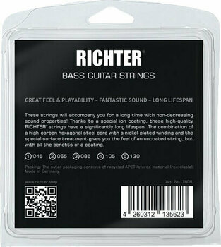 Bassguitar strings Richter Ion Coated Electric Bass 5 Strings - 045-130 - 2