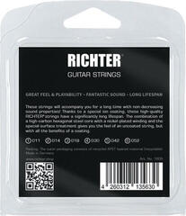 Snaren voor elektrische gitaar Richter Ion Coated Electric Guitar Strings - 011-052 Snaren voor elektrische gitaar - 1