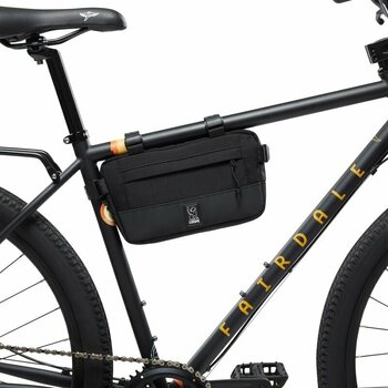 Borsa bicicletta Chrome Doubletrack Frame Bag Black 2 L - 8
