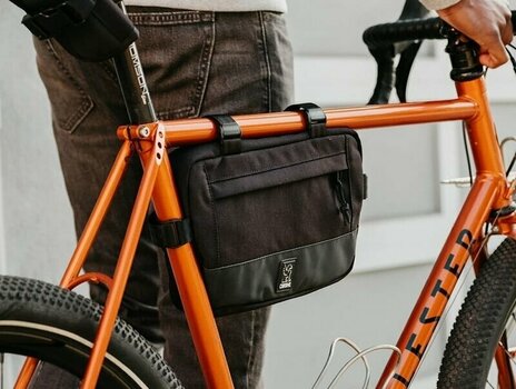 Fahrradtasche Chrome Doubletrack Frame Bag Black 4 L - 13