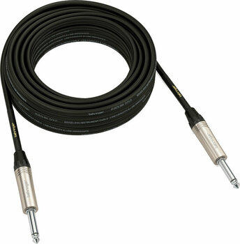 Nástrojový kabel Behringer GIC-1000 Černá 10 m Rovny - 2
