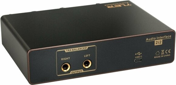 USB audio převodník - zvuková karta Yuer 2i2 Audio Interface - 4