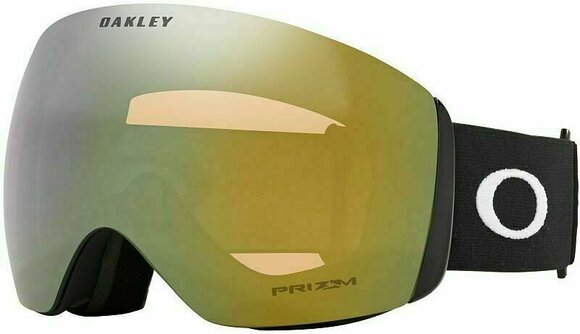 Ski Brillen Oakley Flight Deck 7050C000 Matte Black/Prizm Sage Gold Ski Brillen - 3