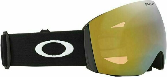 Óculos de esqui Oakley Flight Deck 7050C000 Matte Black/Prizm Sage Gold Óculos de esqui - 12