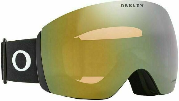 Ski Brillen Oakley Flight Deck 7050C000 Matte Black/Prizm Sage Gold Ski Brillen - 13