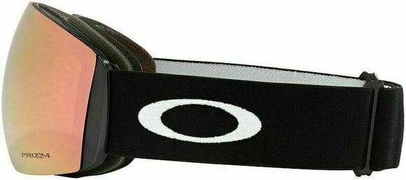 Ski Goggles Oakley Flight Deck 7050C100 Matte Black/Prizm Rose Gold Ski Goggles - 5