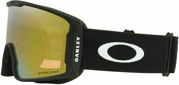 Óculos de esqui Oakley Line Miner L 7070C301 Matte Black/Prizm Sage Gold Óculos de esqui - 4