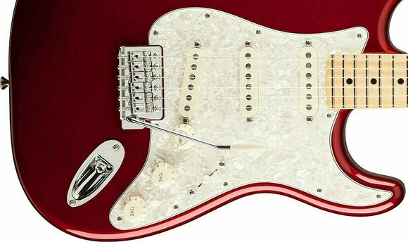 Elektrische gitaar Fender Deluxe Roadhouse Stratocaster Maple Fingerboard, Candy Apple Red - 5