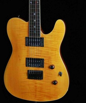Guitare électrique Fender Special Edition Custom Telecaster FMT HH, Rosewood Fingerboard, Amber - 5