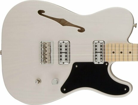 Halbresonanz-Gitarre Fender Cabronita Telecaster Thinline, Maple Fingerboard, White Blonde - 3