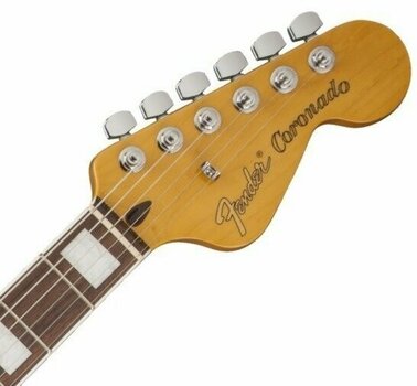Ημιακουστική Κιθάρα Fender Coronado, Rosewood Fingerboard, Black Cherry Burst - 5