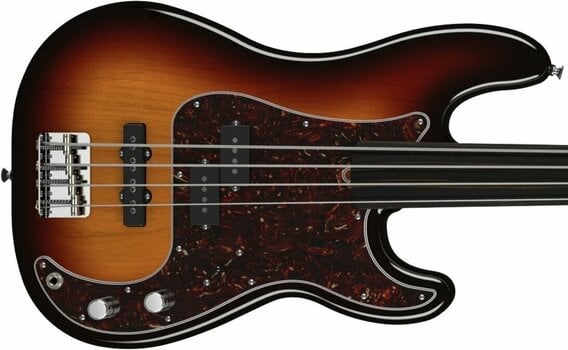 Elektrische basgitaar Fender Tony Franklin Fretless Precision Bass Ebony Fingerboard, 3-Color Sunburst - 4