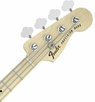 E-Bass Fender Tony Franklin Fretted Precision Bass Maple Fingerboard, Olympic White - 3