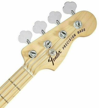 Bas electric Fender Tony Franklin Fretted Precision Bass Maple Fingerboard, Gold Amber - 2