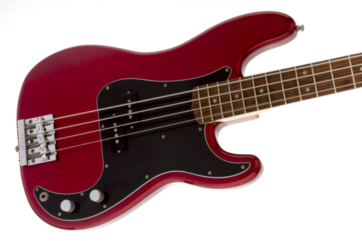 Elektrická baskytara Fender Nate Mendel P Bass RW Candy Apple Red - 5