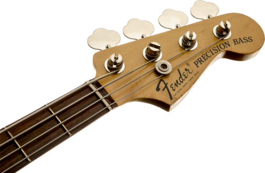 4-strängad basgitarr Fender Nate Mendel P Bass RW Candy Apple Red - 6
