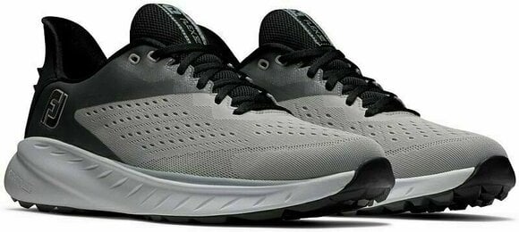 Pantofi de golf pentru bărbați Footjoy Flex XP Grey/White/Black 44 - 4